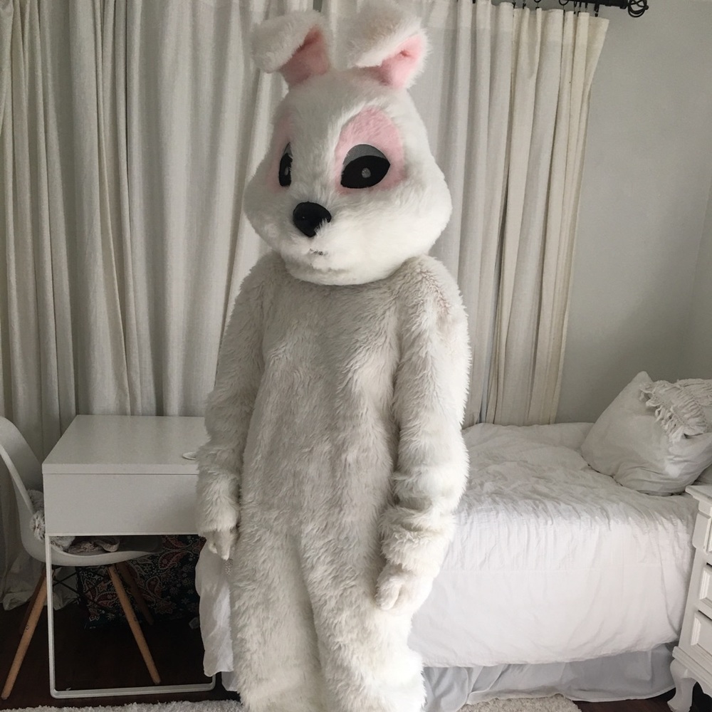 Easter bunny costume (same model Kanye has!)